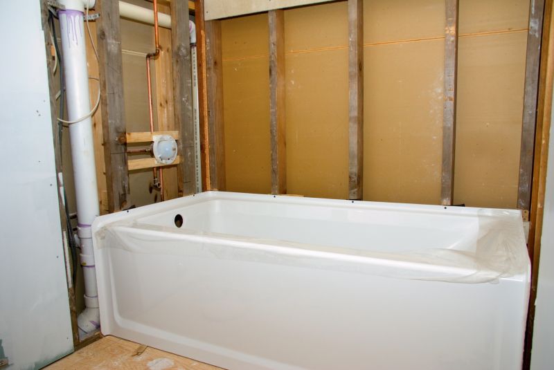 Bathtub Installation in Winter